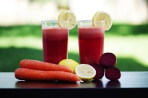 Healthy Carrot and Beetroot Juice