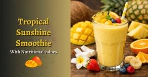 Tropical Sunshine Smoothie mango